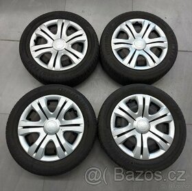 Zachovalé letní kola 15" 5x100 195/55 ŠKODA - VW - AUDI