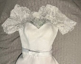 XL-XXXXL Velké svatební šaty ✨ Nové, nenošené (zavř.salon