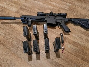 Airsoft zbraň E&C HK416