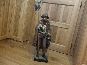 Velká Socha ponocný-- krásný Top kus