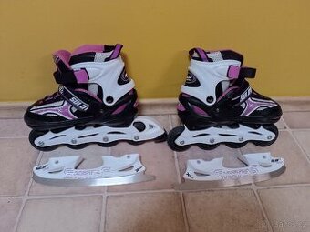 Dívčí brusle 2v1 Sulov x duo