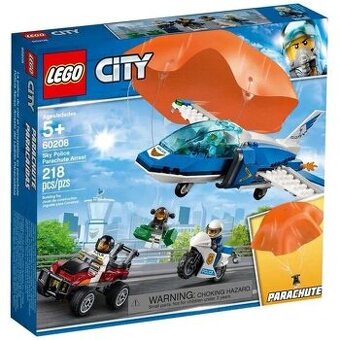 LEGO CITY: Sky Police Parachute Arrest (60208) zatčení