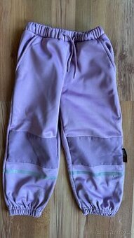 Dívčí softshell teple kalhoty 98/104