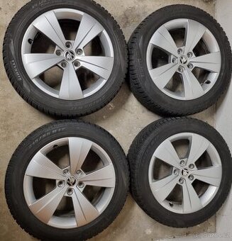 Originílní zimní Alu sada Superb 215/55 R17