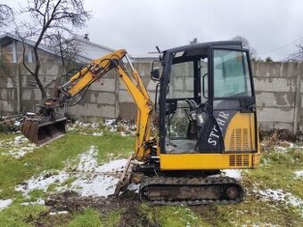 MINIBAGR Schaeff Terex 1,65t s naklápěcí svahovkou