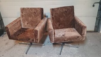 Prodej 2 ks otočne křesla