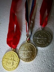 Staré medaile Svazarmu - stříbrná, bronzová