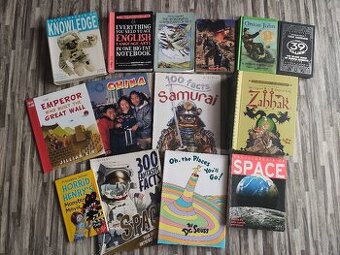 Knihy pro děti v angličtině - zábavné i naučné, vesmír, ...