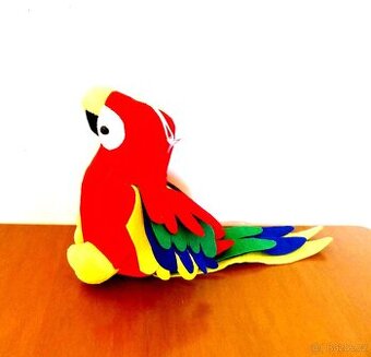 Plyšová figurka PAPOUŠEK