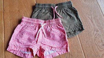 2x Kraťasy pro holčičku 86 /92 zn Lidl