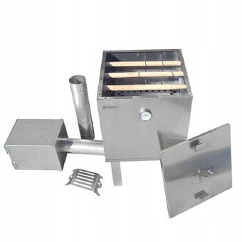 Nerezová udírna na 15 kg masa