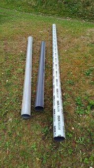 Okapy 100mm průměr - barva antracit a pozink