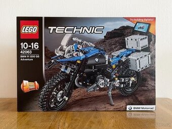 nové Lego Technic 42063 BMW R 1200 GS Adventure