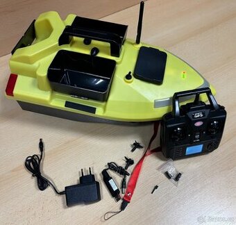 Tříkomorová lodička s GPS s baterií 12000mAh včetně obalu