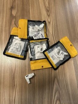 8pinový PCIe napájecí adaptér pro GPU, 90° úhlový konektor