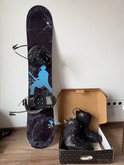 Snowboard komplet vybavení - 1