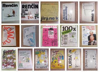 16x kreslený humor (cena za komplet)