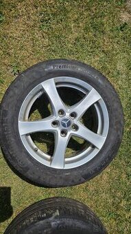Alu disky Borbet s pneu Continental 225/55 R17 XL