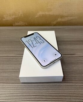 Apple iPhone 12 mini 128GB bílá, TOP stav, baterie 100%