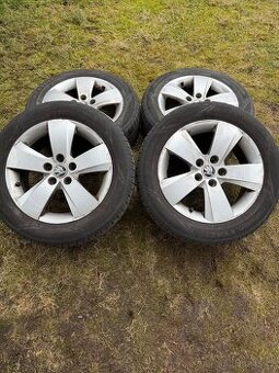 Originál letní alu kola Škoda Fabia 3 5x100 185/60R15