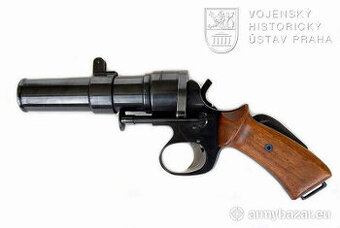 Signální pistole,světlice 26,5 mm,dýmovnice DA 25.