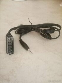 Propojovací kabel scart-jack - 1