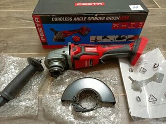 FESTA AKU Bruska úhlová Brushless 20V (bez baterie a nabíj.)