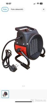MA-TECH Elektrické topidlo 3 kW PTC