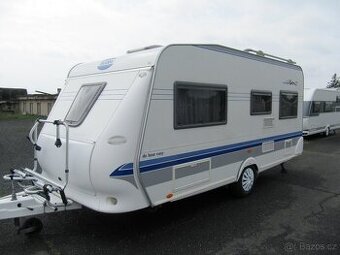 Prodám karavan Hobby 460 ufe,r.v.2004 + mover + předstan.