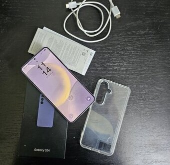 ‼️Velmi hezký, Samsung Galaxy S24 16/128gb,baterie 96%‼️