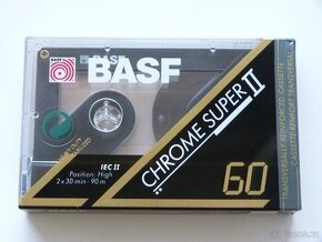 audio kazeta BASF CHROME SUPER II