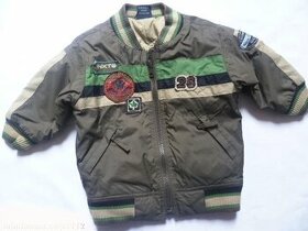 frajerská bunda s nášivkami Next vel. 74/80