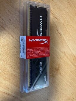Kingston HyperX Fury DDR4 16GB 2666MHz CL16, černý chladič