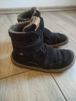 Zimní boty Barefoot Froddo s membránou, vel. 32, 211x76 mm