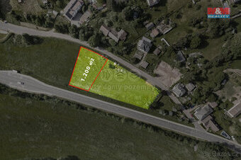 Prodej pozemku k bydlení, 1200 m², Dolní Dobrouč