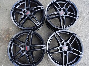 Alu disky černé ALutec 17", 5x114.3, ET 38, šíře 7J
