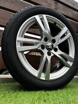 Alu kola 5x112 r17 s pneu (43-a)