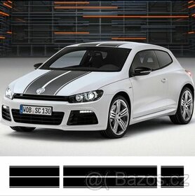 Pruhy černé na VW Scirocco - 1