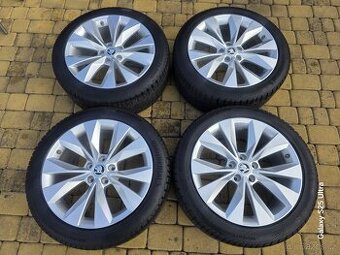 Alu kola zimní sada 5x112 18" Škoda Superb 3