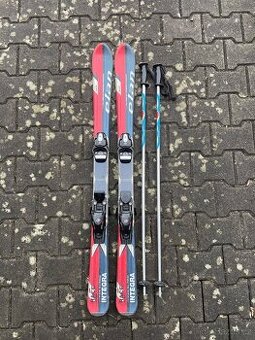 Dětské lyže Elan 120 cm + hůlky, vázání Tyrolia SR45