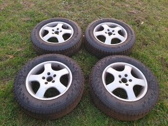 Litá kola 5x112, zimní pneu 215/65 r16c 109/107