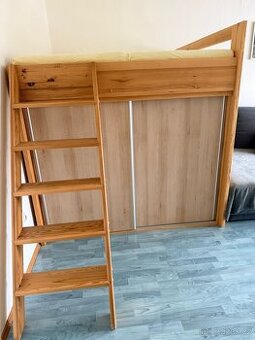 Patrová postel s úložným prostorem