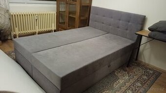 Postel 140× 206 s úložným prostorem