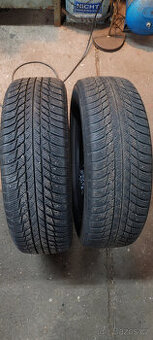 2 zimní pneumatiky BRIDGESTONE 215/65R17 99H 7,00mm