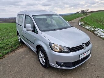 VW Caddy TDI, digi klima, 1. majitel, CZ, PDC, HF