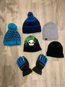 Chlapecké čepice, lyžařské rukavice Reusch