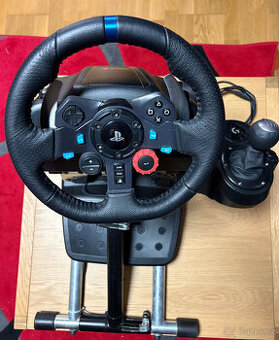 Logitech G29 + řadicí páka + stojan