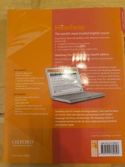 New Headway 4th Pre-intermediate Mat. Work+studets book