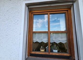 Okna dřevěná eurookno 126cm x 113,5cm