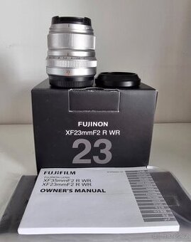 Koupím: Fuji XF 23mm f/2 R WR stříbrný